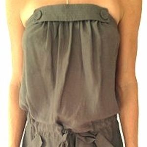 BCBG MaxAzria Olive Green Romper/Jumpsuit